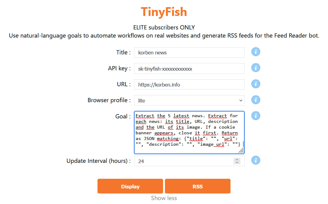 TinyFish bridge on bridge2